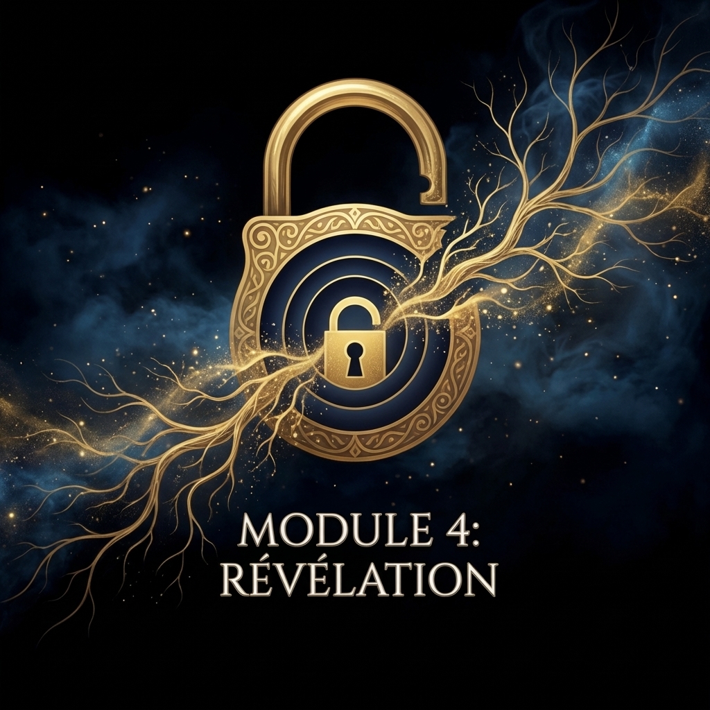 Visuel MODULE 4 — Révélation — pourquoi ton verrou existe