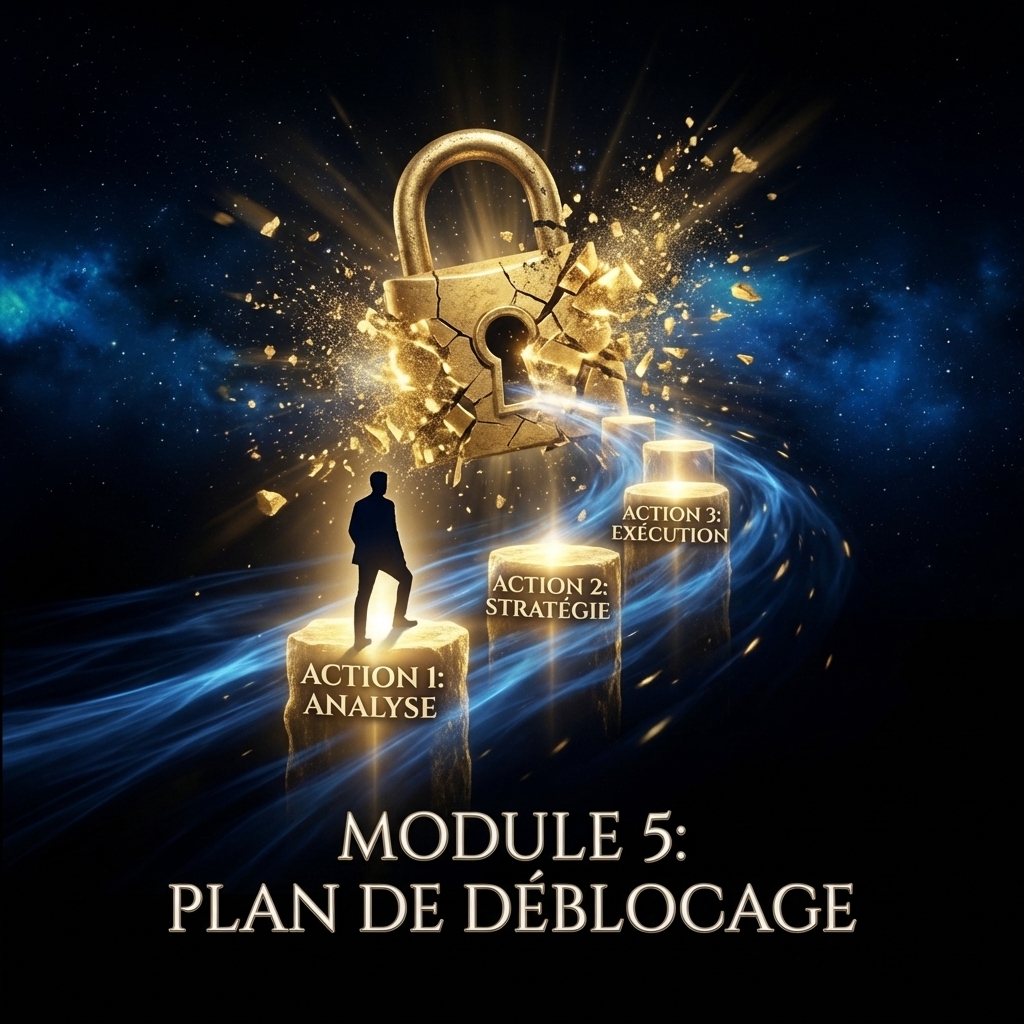 Visuel MODULE 5 — Plan de déblocage immédiat
